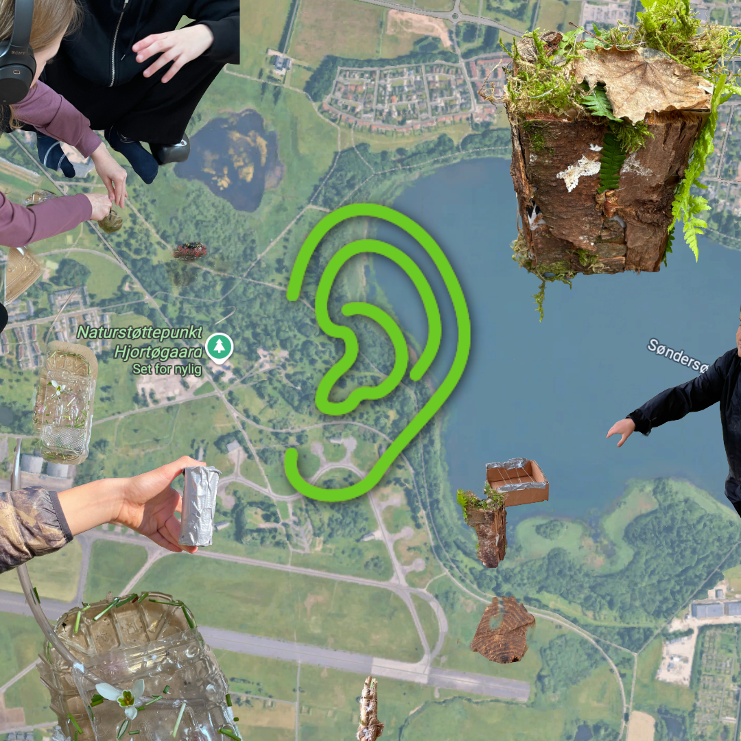 Collage af kunstneren Nicole Cecilie Bitsch Pedersen